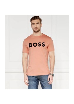BOSS ORANGE T-shirt Thinking 1 | Regular Fit ze sklepu Gomez Fashion Store w kategorii T-shirty męskie - zdjęcie 172252060
