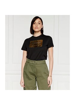 Just Cavalli T-shirt | Regular Fit ze sklepu Gomez Fashion Store w kategorii Bluzki damskie - zdjęcie 172252144