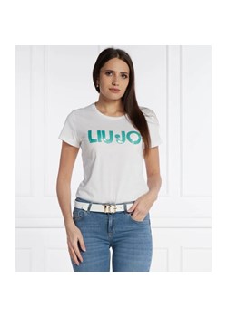 Liu Jo T-shirt | Regular Fit ze sklepu Gomez Fashion Store w kategorii Bluzki damskie - zdjęcie 172252163