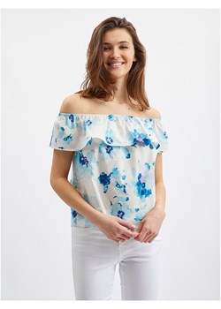 orsay Bluzka w kolorze biało-błękitnym ze sklepu Limango Polska w kategorii Bluzki damskie - zdjęcie 172253531