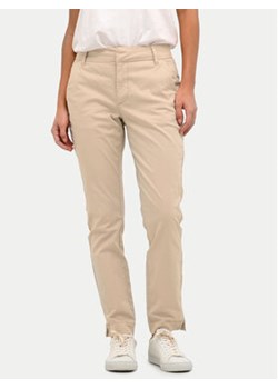 Kaffe Spodnie materiałowe Mette 10506121 Beżowy Regular Fit ze sklepu MODIVO w kategorii Spodnie damskie - zdjęcie 172254441