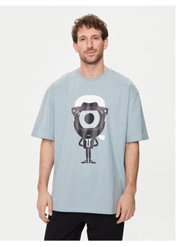 KARL LAGERFELD T-Shirt 755098 542270 Niebieski Regular Fit ze sklepu MODIVO w kategorii T-shirty męskie - zdjęcie 172254642
