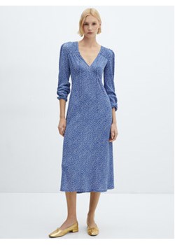 Mango Sukienka codzienna Pomelo 67024788 Niebieski Regular Fit ze sklepu MODIVO w kategorii Sukienki - zdjęcie 172254691