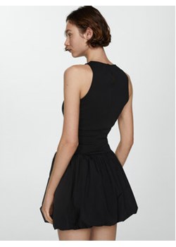 Mango Sukienka koktajlowa Nuba 67077133 Czarny Slim Fit ze sklepu MODIVO w kategorii Sukienki - zdjęcie 172254713