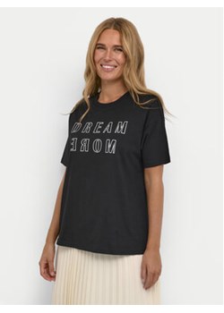 Kaffe T-Shirt Jenny 10508462 Czarny Regular Fit ze sklepu MODIVO w kategorii Bluzki damskie - zdjęcie 172254763