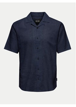 Only & Sons Koszula Caiden 22025116 Granatowy Slim Fit ze sklepu MODIVO w kategorii Koszule męskie - zdjęcie 172254841