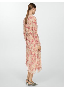 Mango Sukienka letnia Clari 67027929 Różowy Regular Fit ze sklepu MODIVO w kategorii Sukienki - zdjęcie 172254932
