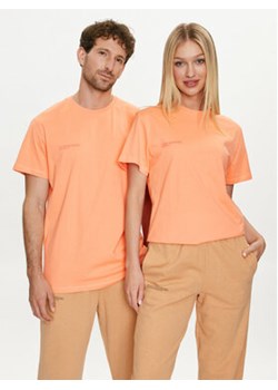 Pangaia T-Shirt Tropics 365 Midweight Pomarańczowy Regular Fit ze sklepu MODIVO w kategorii Bluzki damskie - zdjęcie 172255151
