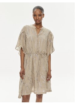 Bruuns Bazaar Sukienka koszulowa Parez BBW3953 Beżowy Regular Fit ze sklepu MODIVO w kategorii Sukienki - zdjęcie 172255401