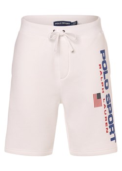 Polo Sport Męskie szorty dresowe Mężczyźni Bawełna biały nadruk ze sklepu vangraaf w kategorii Spodenki męskie - zdjęcie 172255921