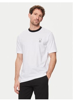 KARL LAGERFELD T-Shirt 755029 542224 Biały Regular Fit ze sklepu MODIVO w kategorii T-shirty męskie - zdjęcie 172256414