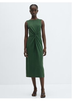 Mango Sukienka codzienna Fertina 67056735 Zielony Regular Fit ze sklepu MODIVO w kategorii Sukienki - zdjęcie 172256451