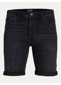 Jack&Jones Szorty jeansowe Jjirick 12250177 Czarny Regular Fit ze sklepu MODIVO w kategorii Spodenki męskie - zdjęcie 172256484