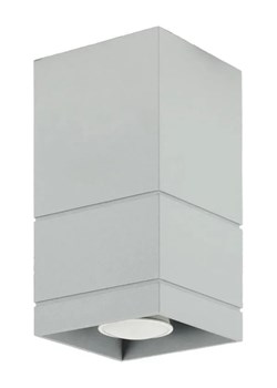 Designerska lampa sufitowa E568-Nerox - popiel ze sklepu Edinos.pl w kategorii Zestawy mebli do przedpokoju - zdjęcie 172256544