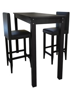 Nowoczesny stolik barowy z 2 krzesłami – Arsen 3X ze sklepu Edinos.pl w kategorii Zestawy mebli kuchennych - zdjęcie 172256662