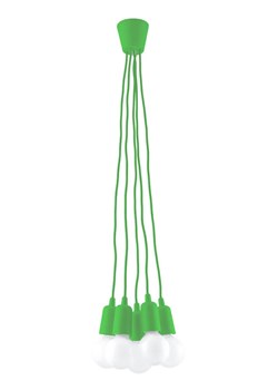Zielona loftowa lampa wisząca - EX543 F5-S95 ze sklepu Edinos.pl w kategorii Lampy wiszące - zdjęcie 172256703