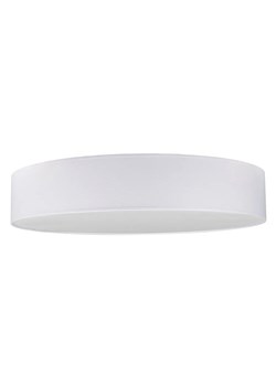 Biały okrągły minimalistyczny plafon - A132-Zexo ze sklepu Edinos.pl w kategorii Lampy sufitowe - zdjęcie 172257310
