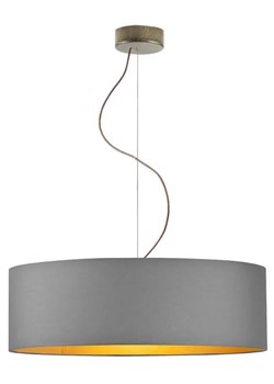 Żyrandol nad stół z dużym abażurem 60 cm - EX848-Hajfo - wybór kolorów ze sklepu Edinos.pl w kategorii Lampy wiszące - zdjęcie 172257933