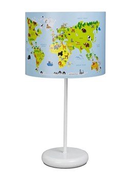 Lampka nocna dla dzieci z mapą świata - A327-Luso ze sklepu Edinos.pl w kategorii Lampy dziecięce - zdjęcie 172258091