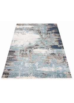 Krótkowłosy niebieski dywan w nowoczesnym stylu - Bodi 4X ze sklepu Edinos.pl w kategorii Dywany - zdjęcie 172258110