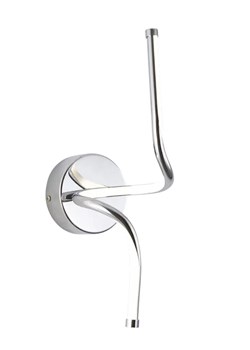 Designerski chromowany kinkiet LED - 5X S524 N3-N32 ze sklepu Edinos.pl w kategorii Lampy ścienne - zdjęcie 172258292
