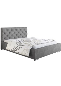Pikowane łóżko z pojemnikiem 160x200 Loran 2X - 36 kolorów ze sklepu Edinos.pl w kategorii Łóżka i materace - zdjęcie 172259203