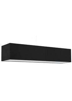 Czarny prostokątny żyrandol nad stół - EX707-Santex ze sklepu Edinos.pl w kategorii Lampy sufitowe - zdjęcie 172259760