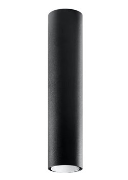 Czarny industrialny podłużny plafon - S245-Lagor ze sklepu Edinos.pl w kategorii Lampy sufitowe - zdjęcie 172260574