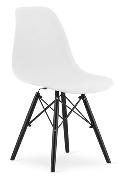 Komplet białych skandynawskich krzeseł 4 szt. - Naxin 3S ze sklepu Edinos.pl w kategorii Krzesła - zdjęcie 172260600