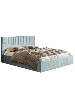 Tapicerowane łóżko 160x200 Landes 4X - 36 kolorów ze sklepu Edinos.pl w kategorii Łóżka i materace - zdjęcie 172261103