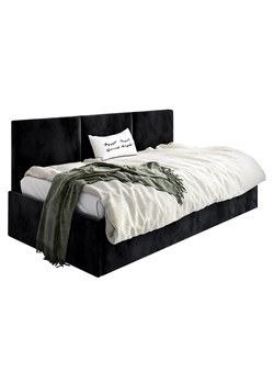 Czarne młodzieżowe łóżko sofa Sorento 4X - 3 rozmiary ze sklepu Edinos.pl w kategorii Łóżka i materace - zdjęcie 172261162