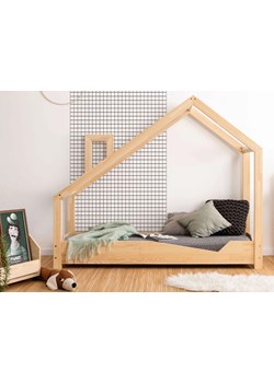 Drewniane łóżko dziecięce domek Lumo 2X - 23 rozmiary ze sklepu Edinos.pl w kategorii Łóżka dziecięce - zdjęcie 172261413