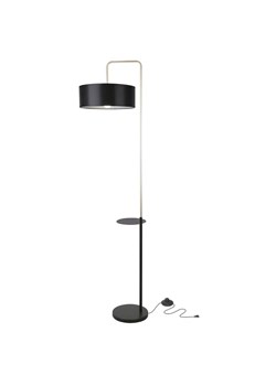 Czarno złota lampa podłogowa - K276-Inas ze sklepu Edinos.pl w kategorii Lampy podłogowe - zdjęcie 172261480