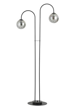 Loftowa lampa podłogowa z grafitowymi kloszami - D117-Inos ze sklepu Edinos.pl w kategorii Lampy podłogowe - zdjęcie 172262263