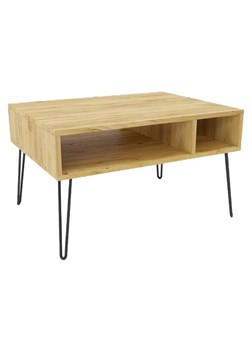 Minimalistyczny stolik kawowy dąb craft - Zorina 8X ze sklepu Edinos.pl w kategorii Stoły - zdjęcie 172262332