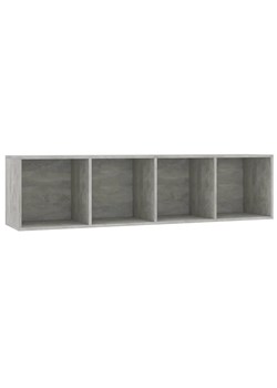 Betonowo-szary modułowy regał ścienny - Marbela ze sklepu Edinos.pl w kategorii Półki - zdjęcie 172262514