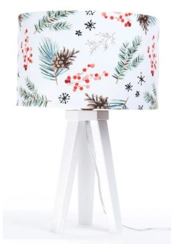 Welurowa lampa stołowa z motywem świątecznym - S292-Livera ze sklepu Edinos.pl w kategorii Lampy stołowe - zdjęcie 172263050