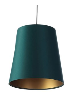 Zielono-złota lampa wisząca w stylu glamour - S403-Arva ze sklepu Edinos.pl w kategorii Lampy wiszące - zdjęcie 172263061