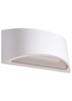 Biały ceramiczny elegancki kinkiet - EX712-Vixel ze sklepu Edinos.pl w kategorii Lampy ścienne - zdjęcie 172263880