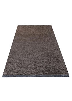 Brązowy dywan prostokątny z frędzlami - Rapson ze sklepu Edinos.pl w kategorii Dywany - zdjęcie 172264870
