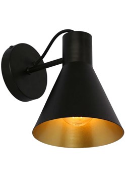 Czarny industrialny metalowy kinkiet - K105-Rago ze sklepu Edinos.pl w kategorii Lampy ścienne - zdjęcie 172266182