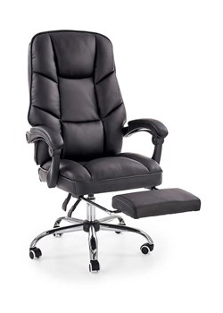 Ergonomiczny fotel gabinetowy Midio - czarny ze sklepu Edinos.pl w kategorii Krzesła biurowe - zdjęcie 172267362