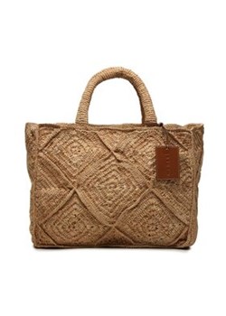 Manebi Torebka Sunset Bag Large V 2.2 AC Beżowy ze sklepu MODIVO w kategorii Torby Shopper bag - zdjęcie 172268561