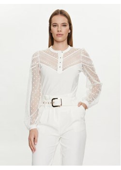 Morgan Bluzka 241-TSOFIE Biały Regular Fit ze sklepu MODIVO w kategorii Bluzki damskie - zdjęcie 172268694