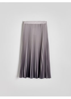 Reserved - Plisowana spódnica midi - jasnozielony ze sklepu Reserved w kategorii Spódnice - zdjęcie 172269951