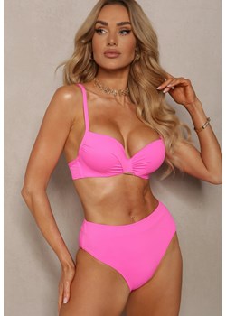 Fuksjowe Bikini Stanik Push-Up i Klasyczne Figi Pevbia ze sklepu Renee odzież w kategorii Stroje kąpielowe - zdjęcie 172272453