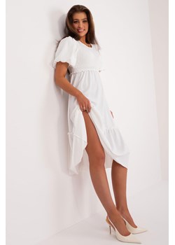 Sukienka krótka biała ze sklepu 5.10.15 w kategorii Sukienki - zdjęcie 172272812