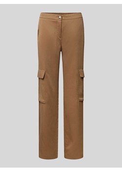 Spodnie cargo z elastycznym pasem model ‘CHIARA’ ze sklepu Peek&Cloppenburg  w kategorii Spodnie damskie - zdjęcie 172276210