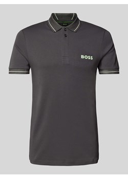 Koszulka polo z nadrukiem z logo model ‘Paule’ ze sklepu Peek&Cloppenburg  w kategorii T-shirty męskie - zdjęcie 172276212