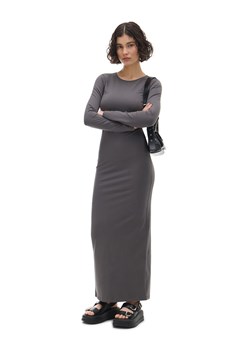 Cropp - Sukienka maxi z wycięciem na plecach - szary ze sklepu Cropp w kategorii Sukienki - zdjęcie 172276691
